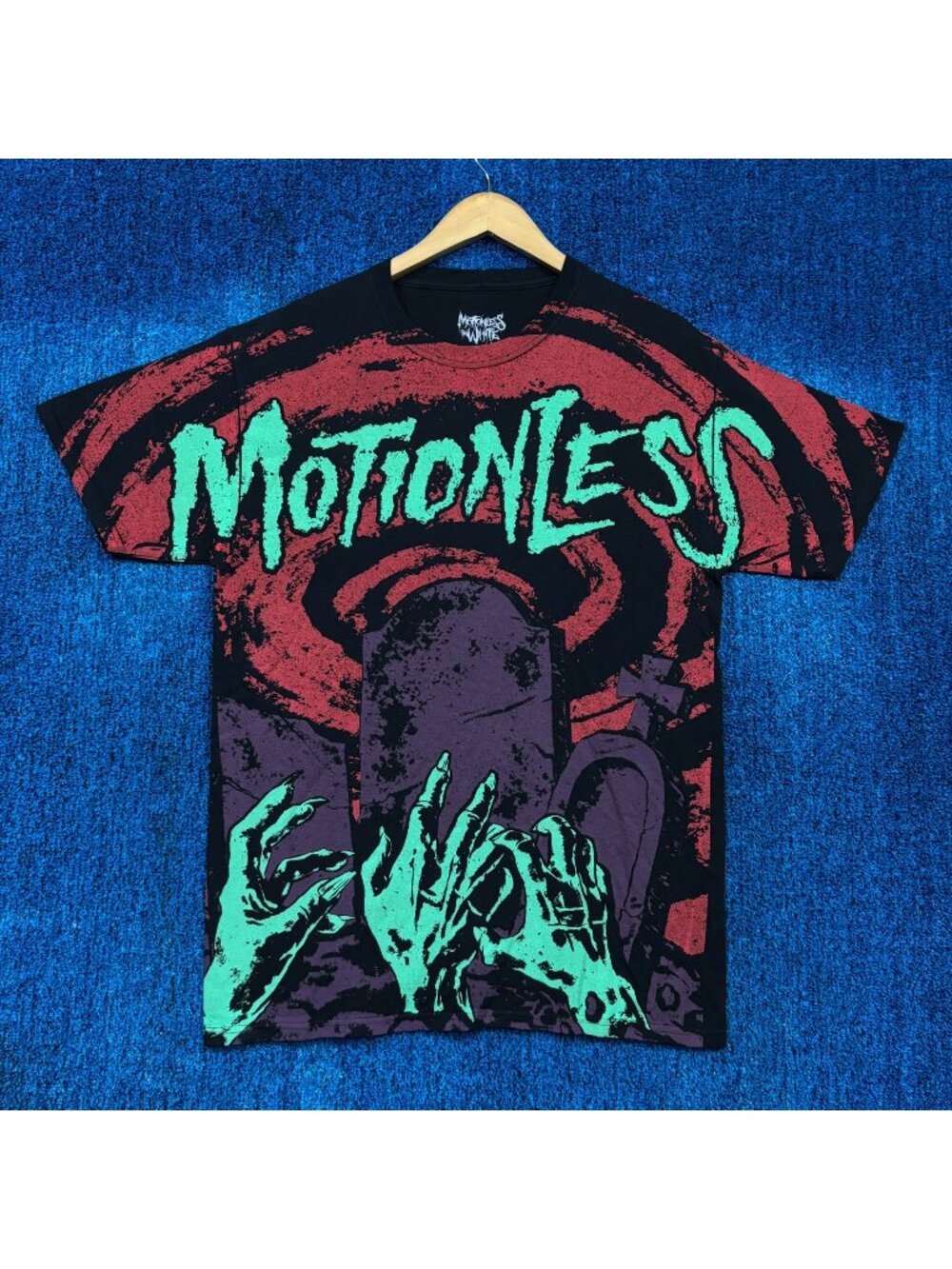 Motionless In White Zombie Rock T-Shirt Size Medium